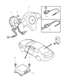 Chrysler Sebring Clock Spring Diagram - MR583934