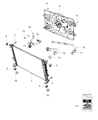 Chrysler 200 Radiator Hose Diagram - 68104977AD