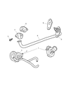 Chrysler EGR Valve Diagram - 4861635AF