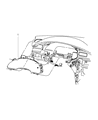 Chrysler Pacifica Speedometer Diagram - 68038889AA