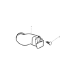 2004 Jeep Grand Cherokee Air Duct Diagram - 53013345AA