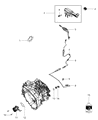 Jeep Brake Fluid Level Sensor Diagram - 68057090AA