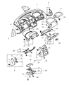 2002 Chrysler Sebring Air Bag Diagram - MR791350