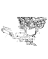Ram Power Steering Cooler Diagram - 55056800AD