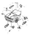 Jeep TPMS Sensor Diagram - 56029400AD