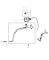 2012 Dodge Durango Fuel Filler Neck Diagram - 4578993AF
