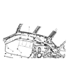 2008 Dodge Challenger Air Bag Diagram - 5108016AA