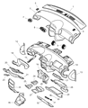 Chrysler Concorde Ashtray Diagram - PW30JX8AB