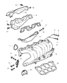 Chrysler Cirrus Intake Manifold Gasket Diagram - 4777895AA