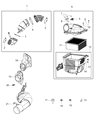 Ram Air Filter Diagram - 68517554AA