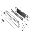 Ram 2500 Tailgate Handle Diagram - 6RN80GXHAA