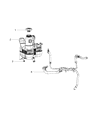 Ram Coolant Reservoir Diagram - 68184910AD