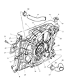 Jeep Grand Cherokee Radiator Diagram - V8102336AB
