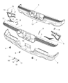 Ram Parking Assist Distance Sensor Diagram - 5LS53DX8AA