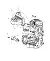 Jeep Liberty Air Filter Box Diagram - 53013671AA