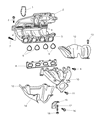 Chrysler PT Cruiser Intake Manifold Diagram - 4884520AB