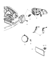 2014 Chrysler 300 Headlight Diagram - 68085417AE