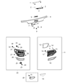 Jeep Grand Cherokee Back Up Light Diagram - 68217434AA
