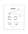 Ram Fog Light Diagram - 82214048