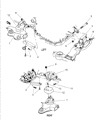1994 Chrysler Concorde Engine Mount Bracket Diagram - 4593241