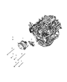 Jeep Gladiator Alternator Diagram - 56029803AA