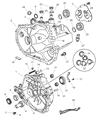 Chrysler Cirrus Bellhousing Diagram - 5003474AA