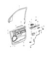 Ram Armrest Diagram - 6EK362U6AD