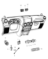 Jeep Power Window Switch Diagram - 68156217AB