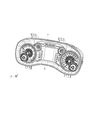 Ram 1500 Speedometer Diagram - 68434862AC