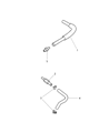 Chrysler Cirrus Air Intake Coupling Diagram - 4667572