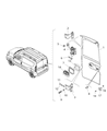 Ram Door Check Diagram - 68336142AA