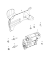 Dodge Durango Starter Motor Diagram - 5035322AC