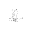 Ram Engine Mount Diagram - 68229706AB