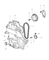 Jeep Wrangler Timing Chain Diagram - 4666059AA