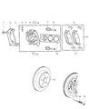 Ram Brake Caliper Diagram - 5179881AB
