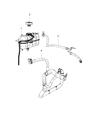 Jeep Cherokee Coolant Reservoir Diagram - 68288272AB