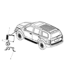 Chrysler Aspen ABS Control Module Diagram - 68025874AA