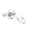 2020 Jeep Cherokee Steering Wheel Diagram - 7AY49DX9AA