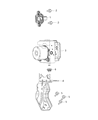 Ram C/V Yaw Sensor Diagram - 56029560AB