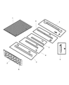 Ram 2500 Axle Beam Diagram - 68141704AA