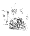 Chrysler PT Cruiser Ignition Control Module Diagram - 4606881AA