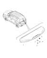 Jeep Renegade Spoiler Diagram - 7ED53TZZAA