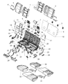 Jeep Grand Cherokee WK Armrest Diagram - 5PR33LU5AA
