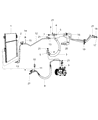 Jeep A/C Service Cap Diagram - 68336484AA