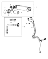 Chrysler Vapor Canister Diagram - 68423700AB