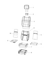 Ram 4500 Seat Cushion Diagram - 68410766AA