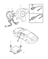 Dodge Stratus Clock Spring Diagram - MR583934