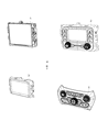 2021 Jeep Cherokee A/C Switch Diagram - 68285942AF
