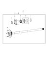 Jeep Wrangler Wheel Bearing Diagram - 68507420AA
