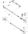 Jeep Wrangler Tie Rod End Diagram - 52005742AC